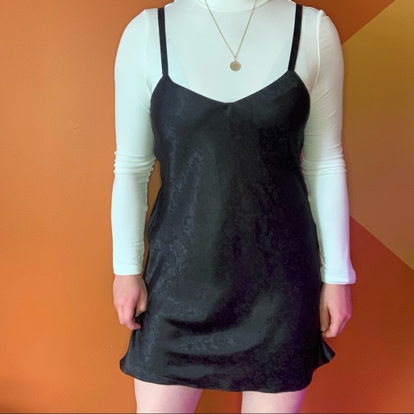 Vintage silky slip dress - Picture 2 of 3